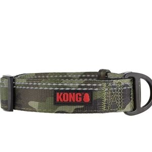 KONG Green Camouflage Dog Collar